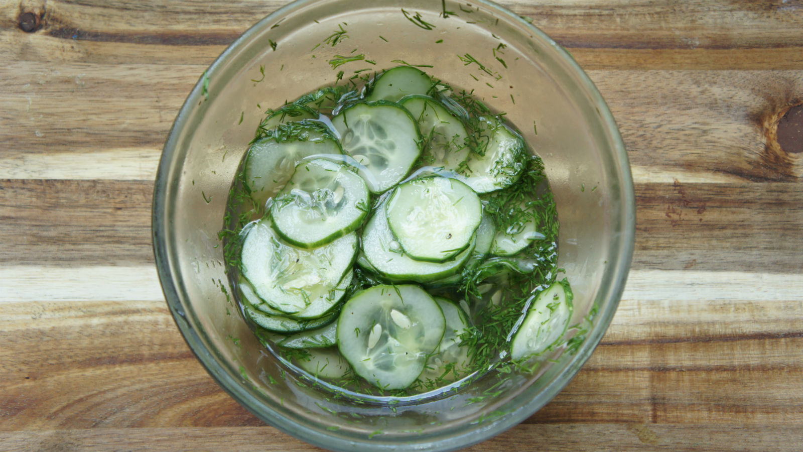 Quick Pickled Cucumber Salad The Nosher