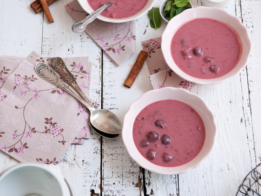 sour cherry soup