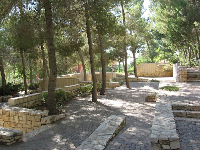 The Garden of the Righteous at Yad Vashem Holocaust Memorial Museum in Jerusalem. The garden honors gentiles who rescued Jews during the Holocaust. (Wikimedia Commons)