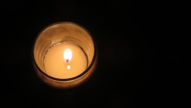 memorial candle