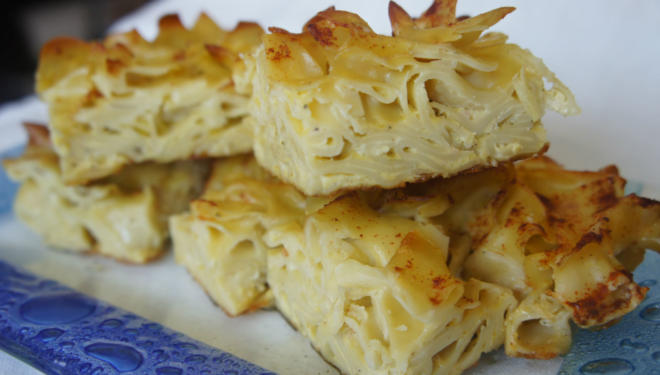 savory kugel recipe salt and pepper jewish food