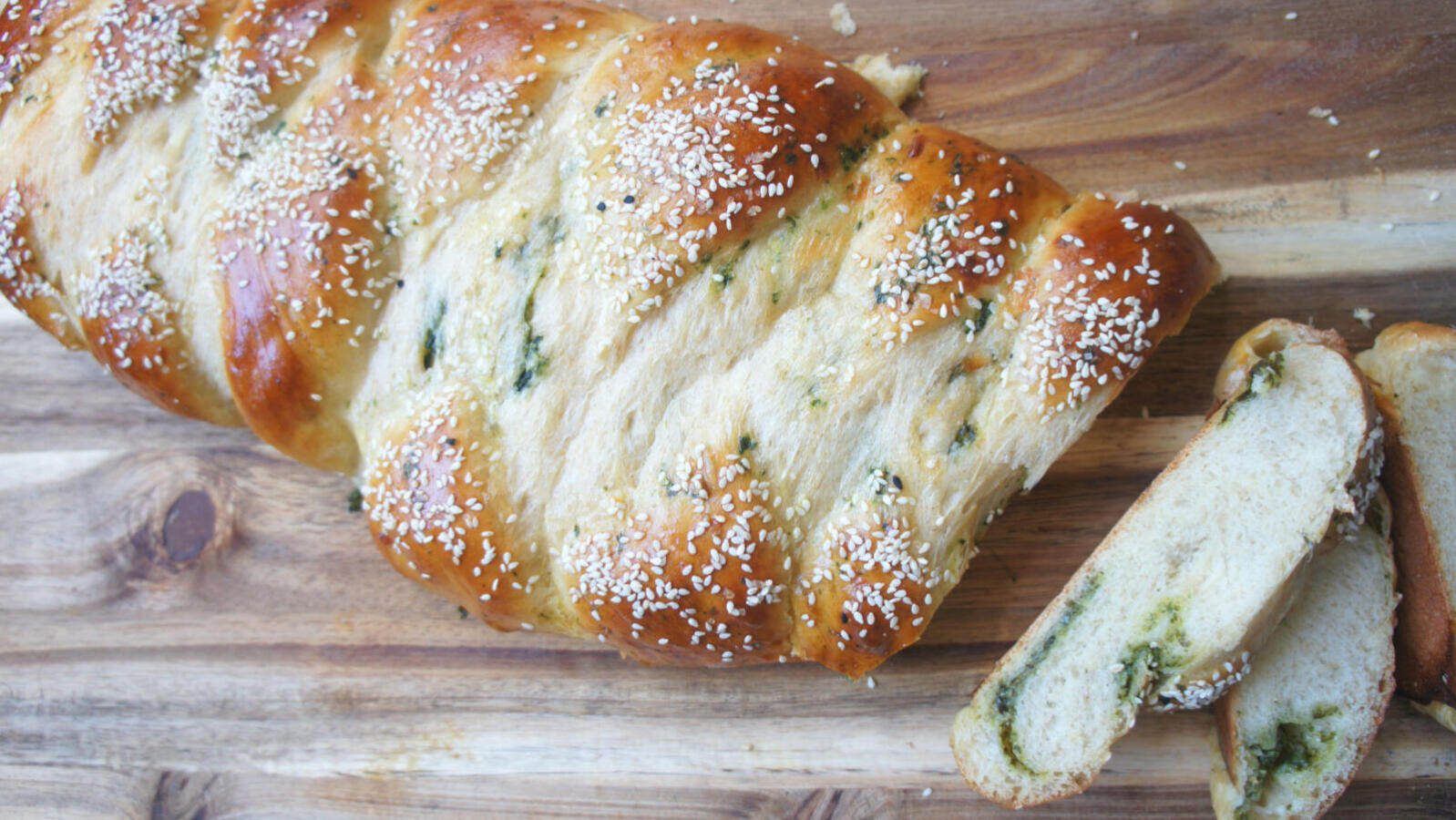 stuffed challah recipe cheese pesto shabbat