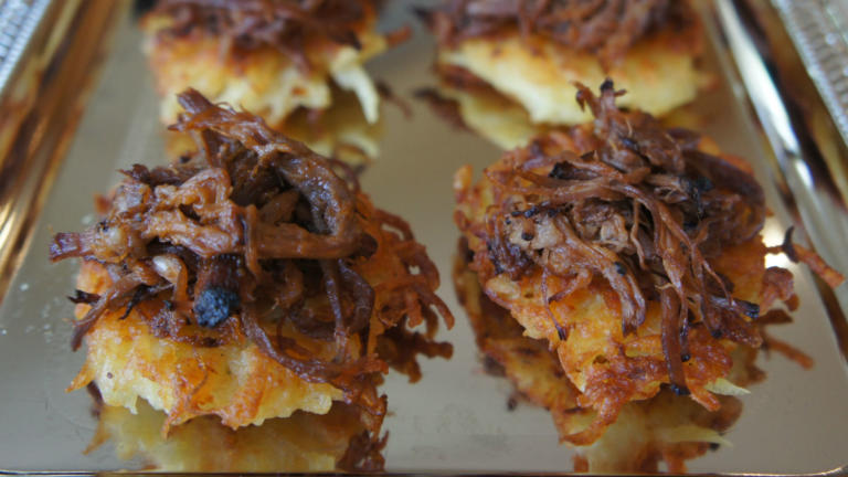 brisket latkes Hanukkah recipe easy jewish