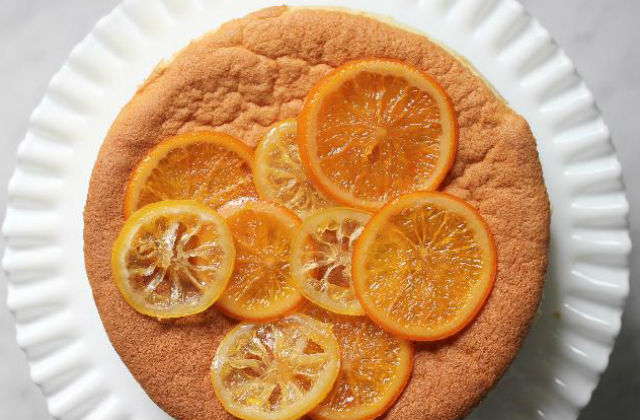 Lemon Sponge Cake with Candied Citrus | The Nosher