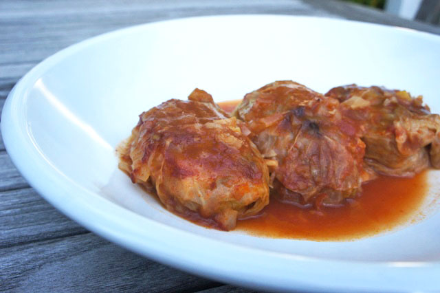 Brisket-Stuffed Cabbage