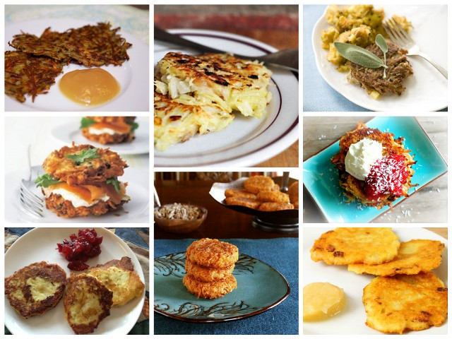 eight crazy latkes