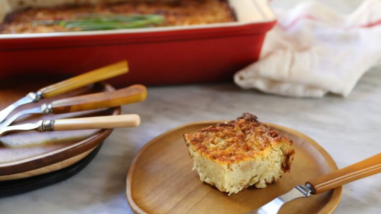 classic potato kugel