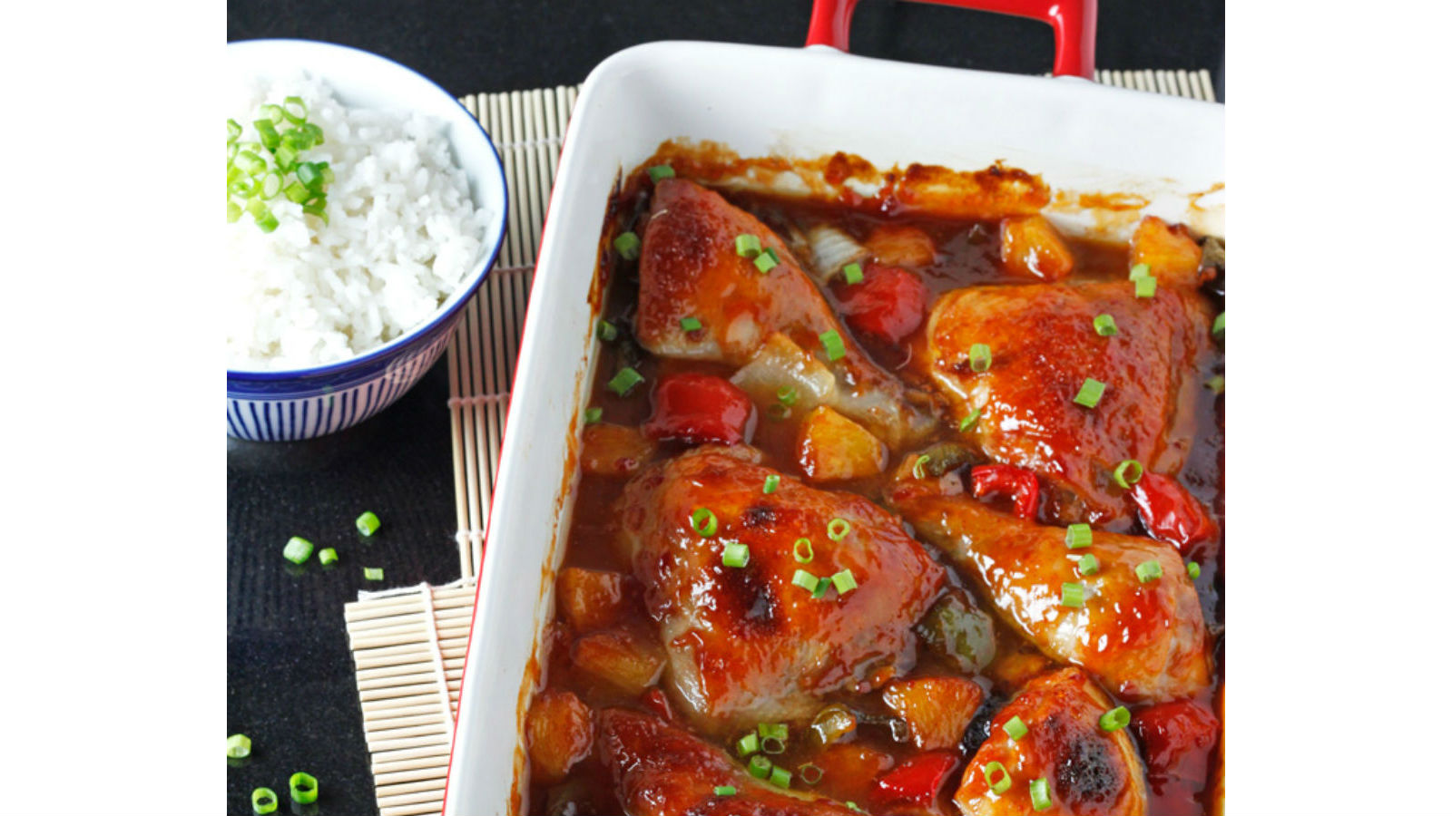 baked sweet and sour chicken