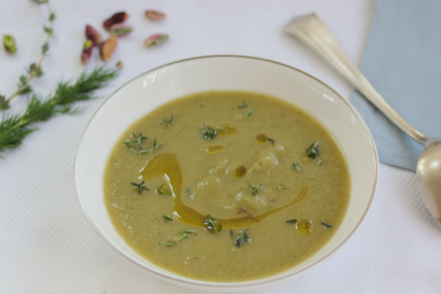 creamy asparagus soup