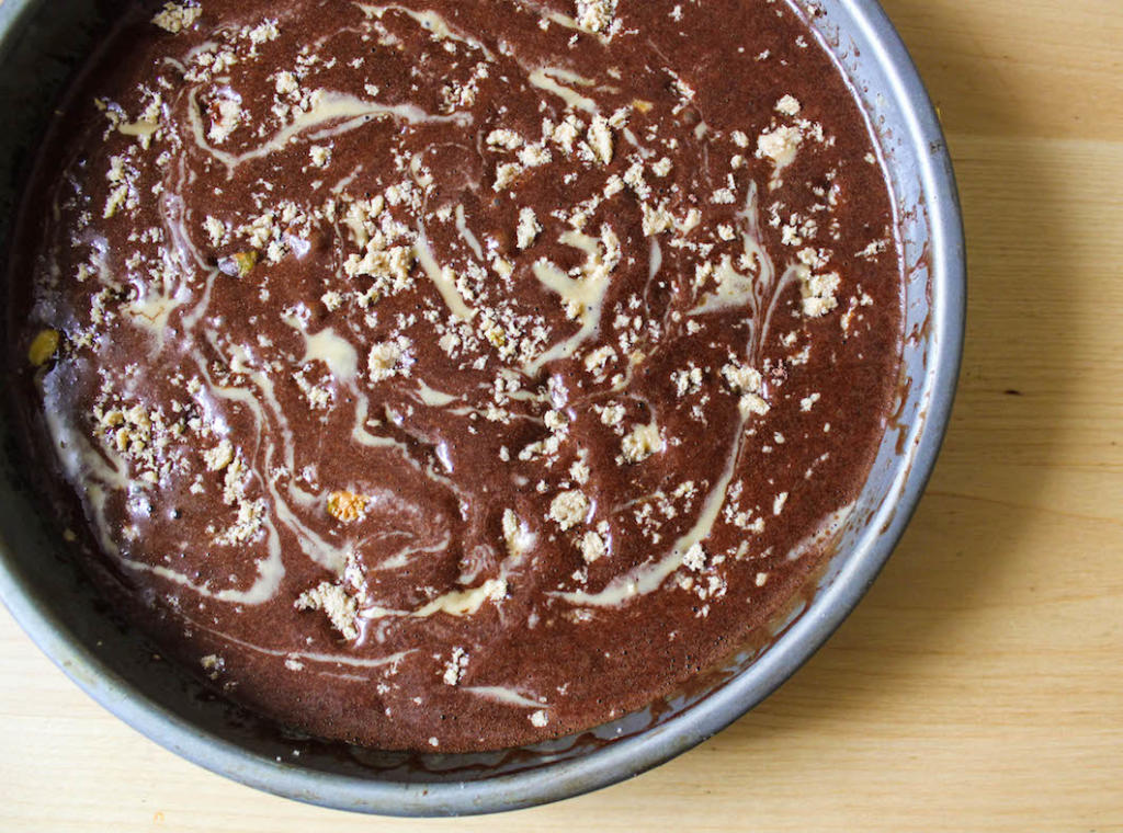 Tahini Brownies-5