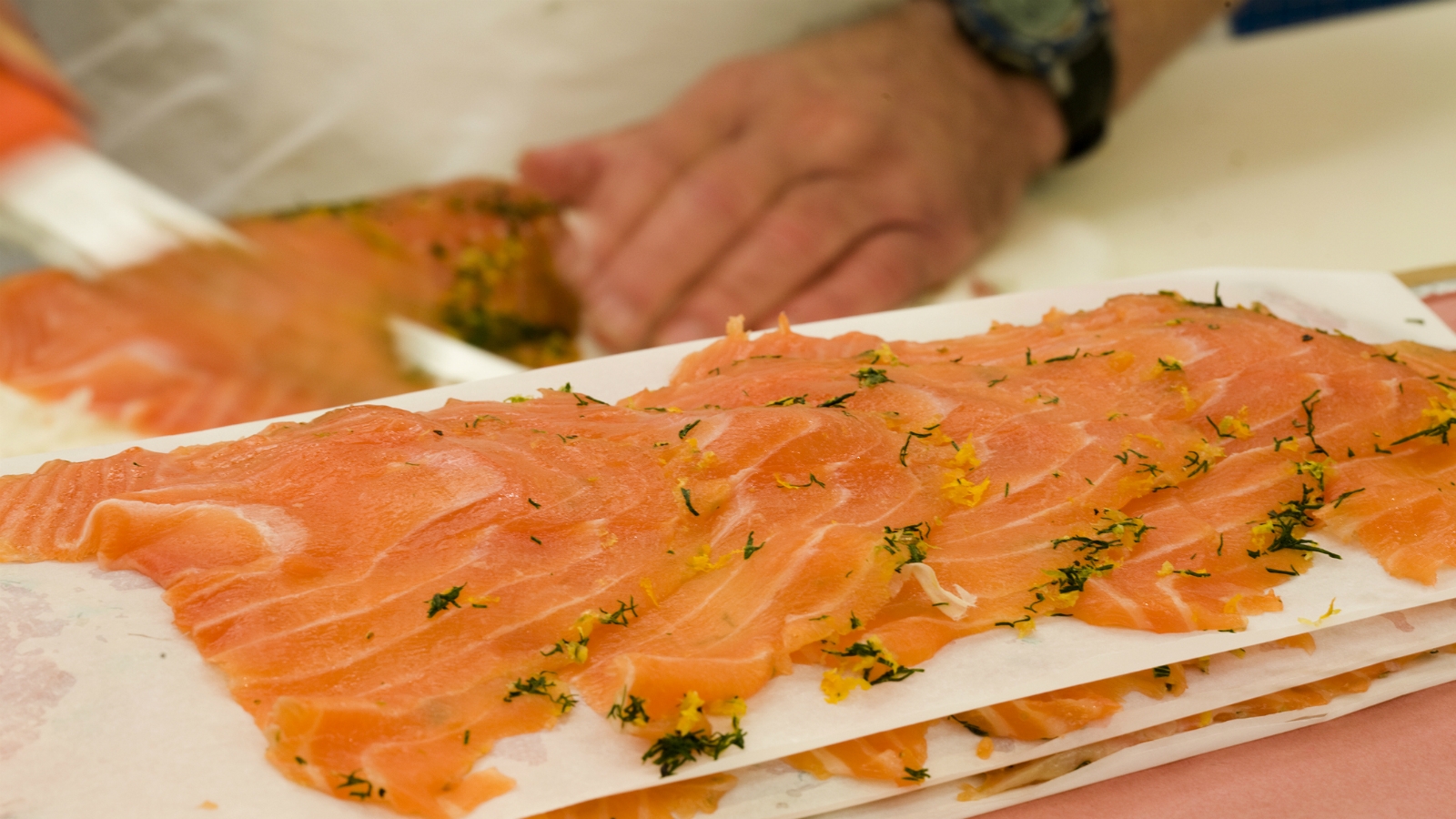 Lox versus smoked salmon