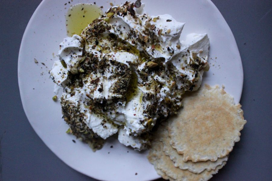 dukkah labneh