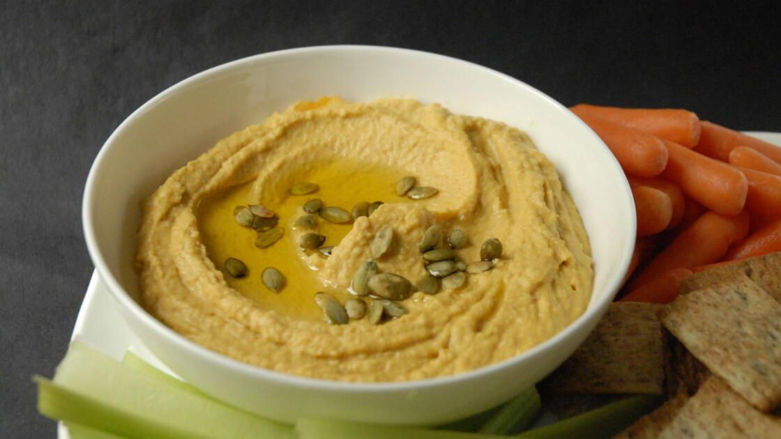 How to Make Pumpkin Hummus | The Nosher