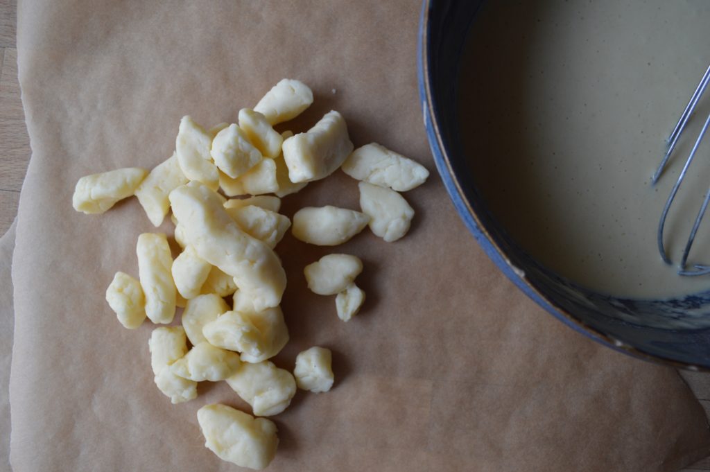 Cheese curds and beer batter.