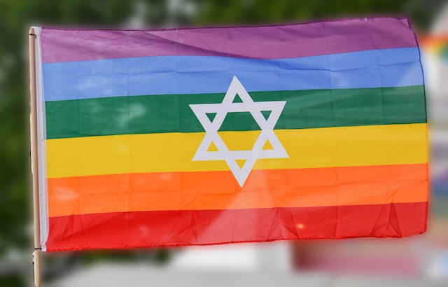 jewish gay pride flag