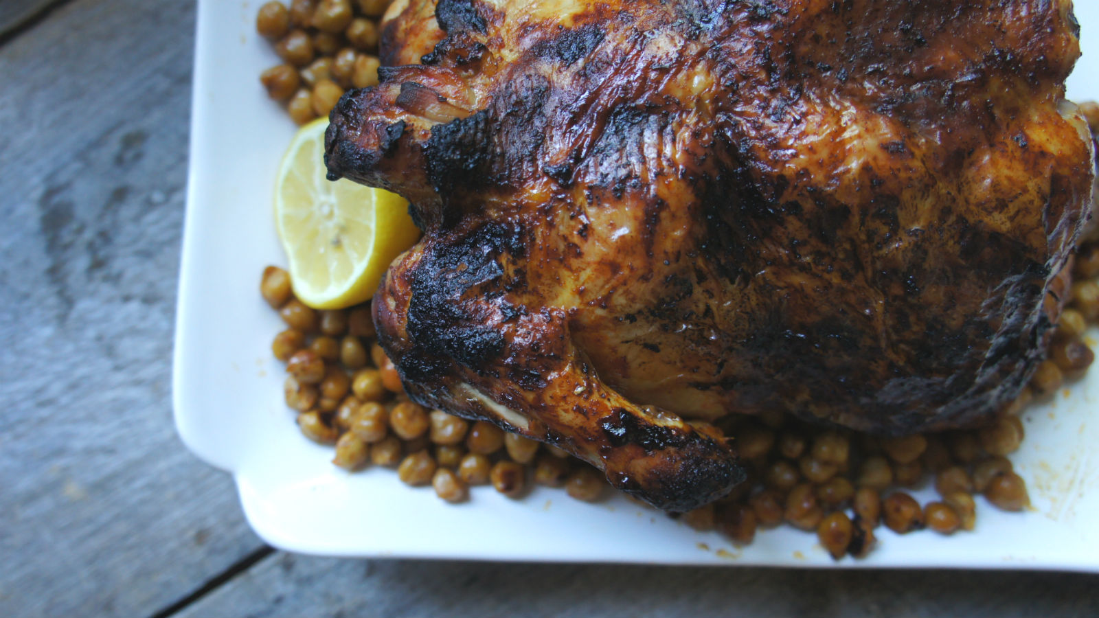 easy roast chicken recipe 5 ingredient harissa jewish Friday night