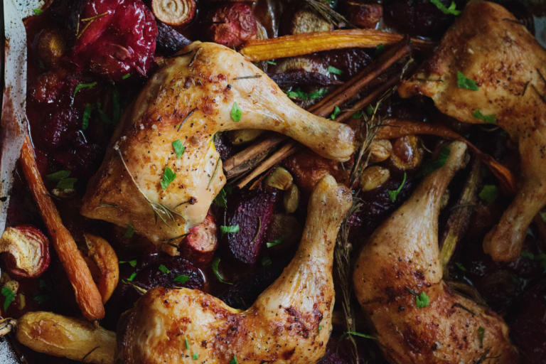 easy chicken recipe Rosh Hashanah tzimmes jewish