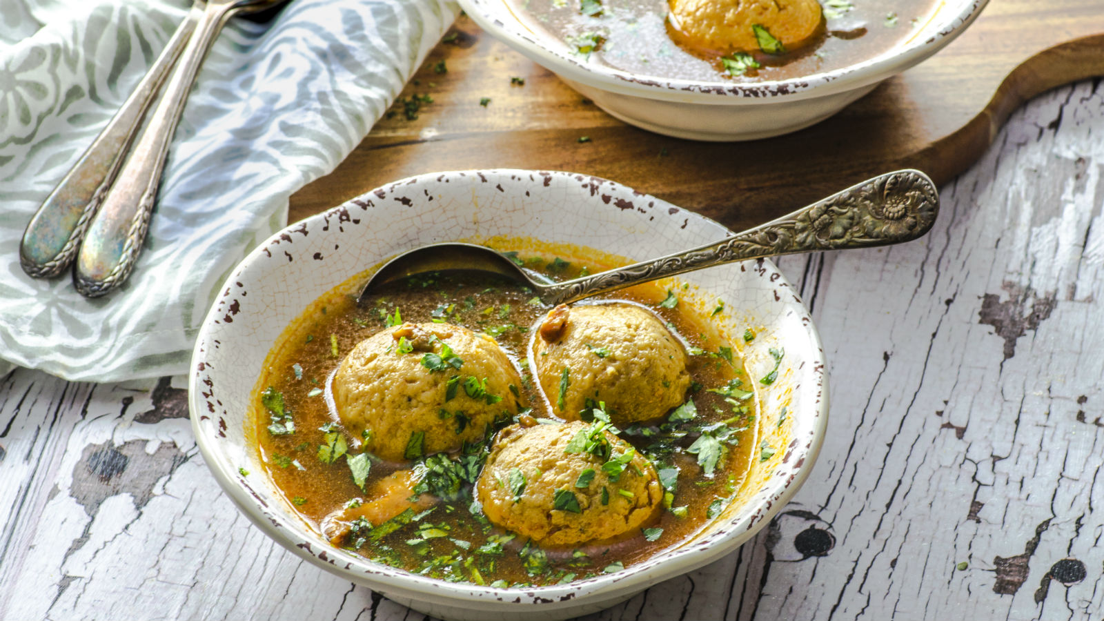 Vegetarian Matzo Ball Soup Recipe - How To Make Vegetarian Matzo