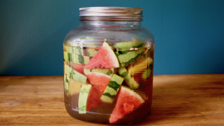 Russian pickled watermelon recipe summertime jewish pickles