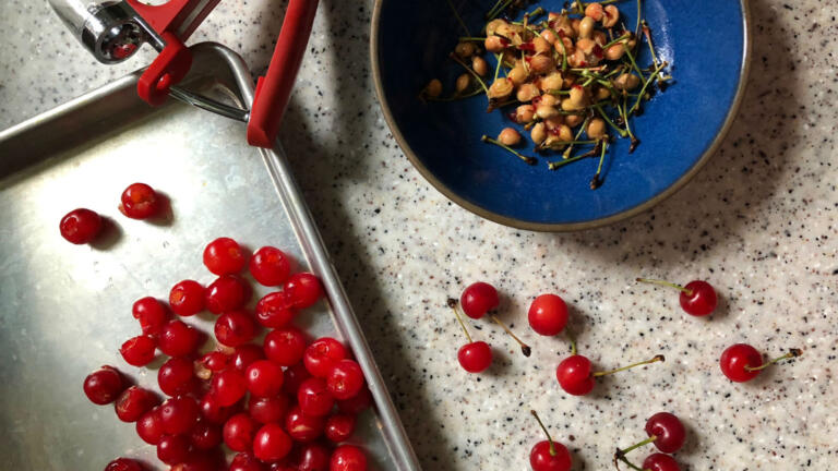 pickled cherry recipe Russian style easy jewish summer cocktail