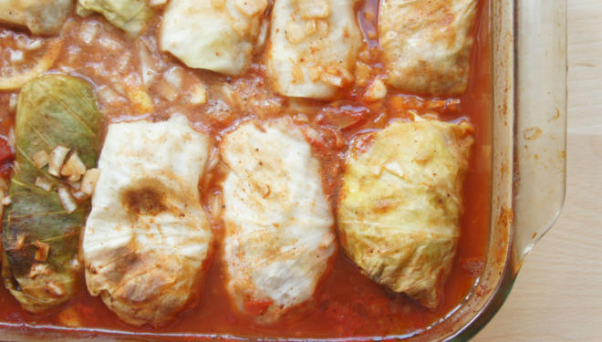 easy stuffed cabbage recipe