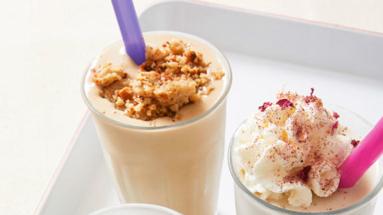 Tahini milkshake tehina vegan shake israeli