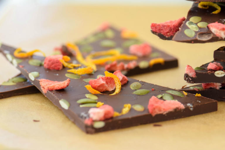 chocolate bark strawberry citrus pumpkin seed2