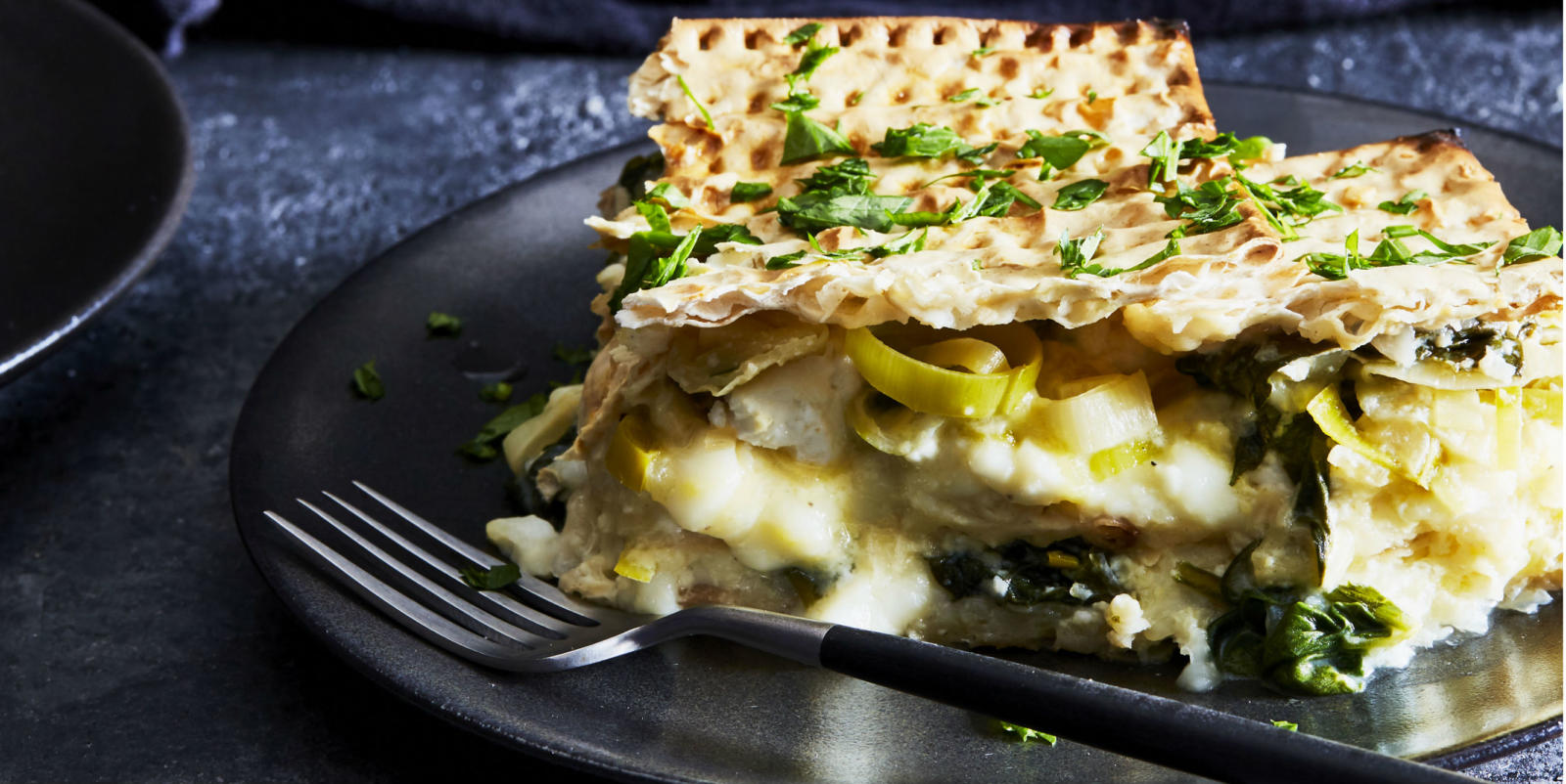 Spinach, Leek, and Cheese Pie