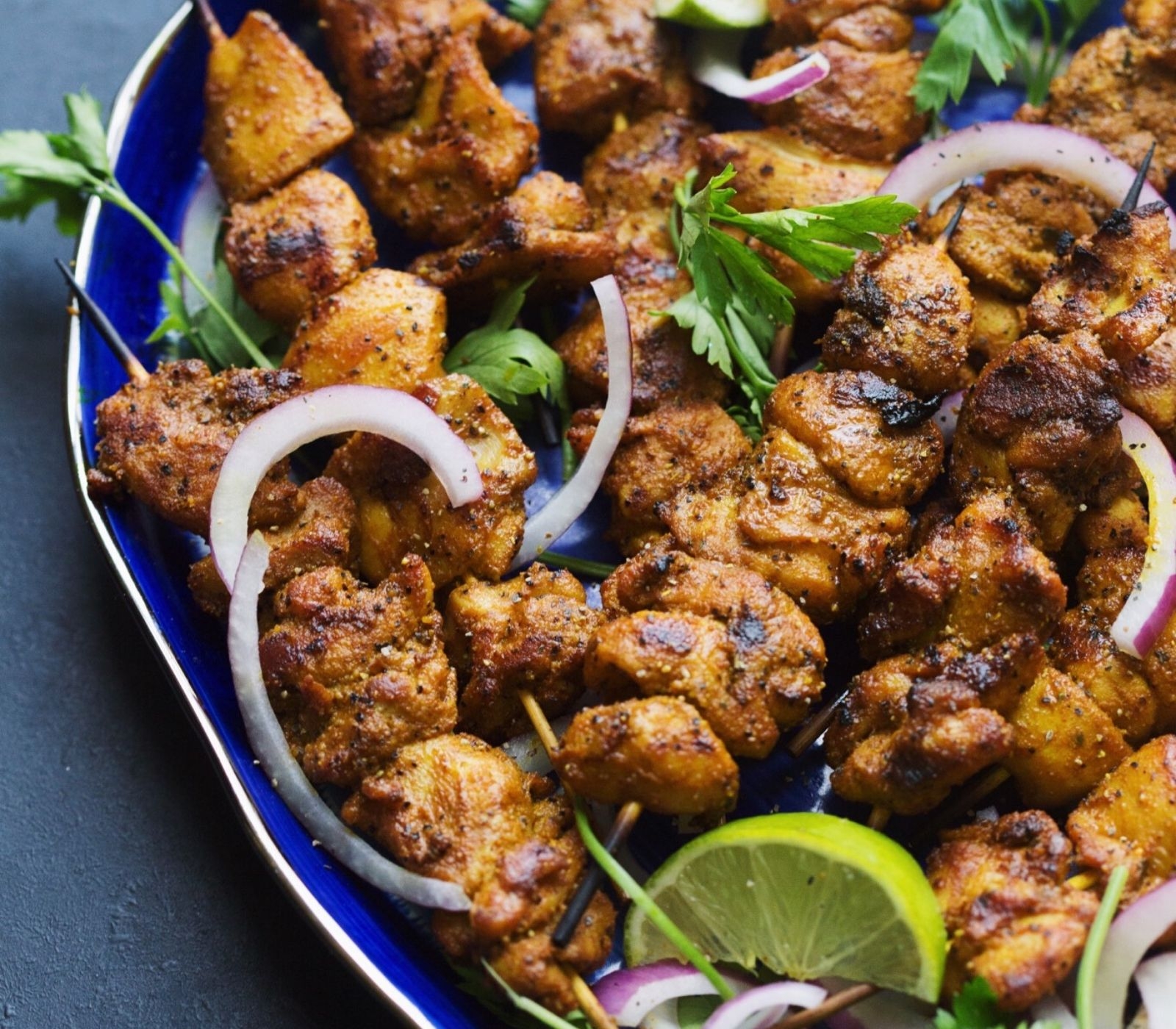 Shwarma Chicken Kebab Recipe | The Nosher