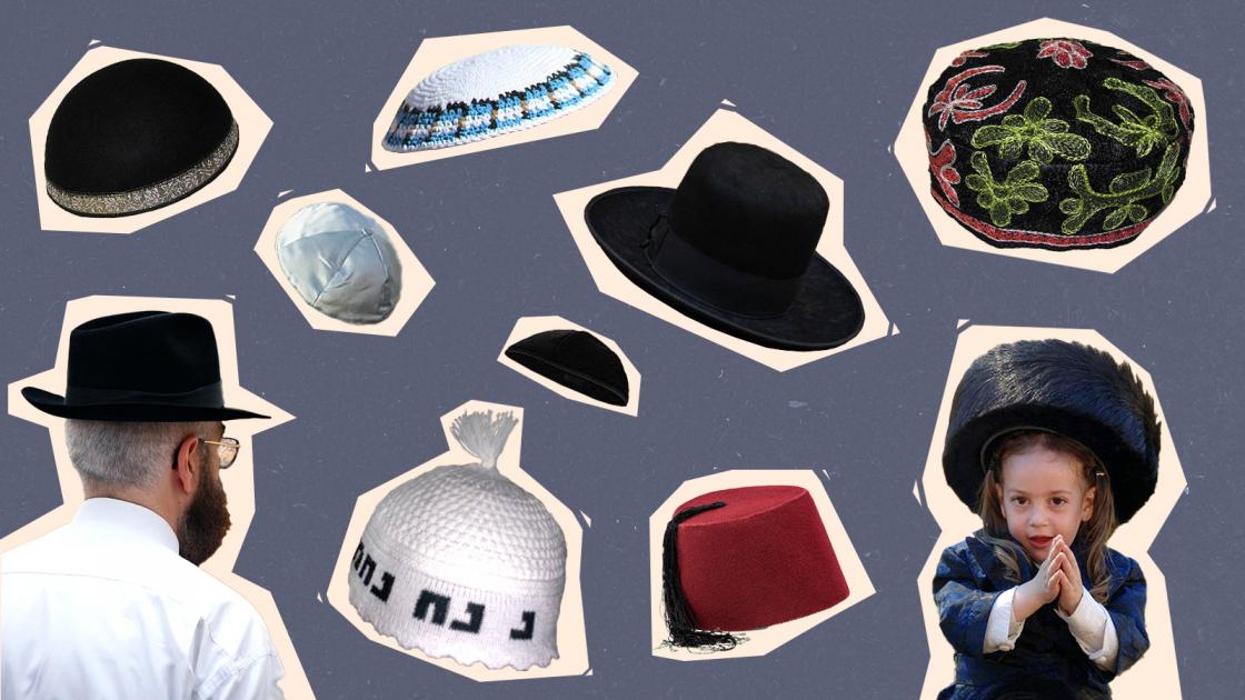 The Meaning Behind Different Jewish Hats My Jewish Learning   Jewish Hats 1120x630 