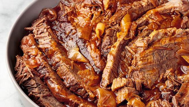 easy instant pot brisket recipe Rosh Hashanah jewish