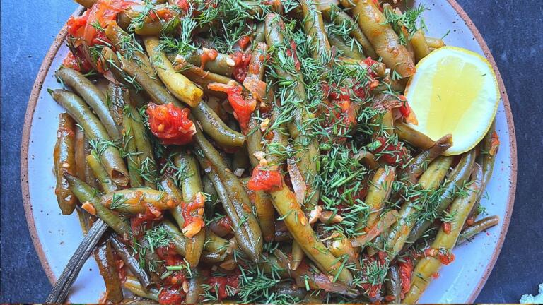 Turkish green bean recipe