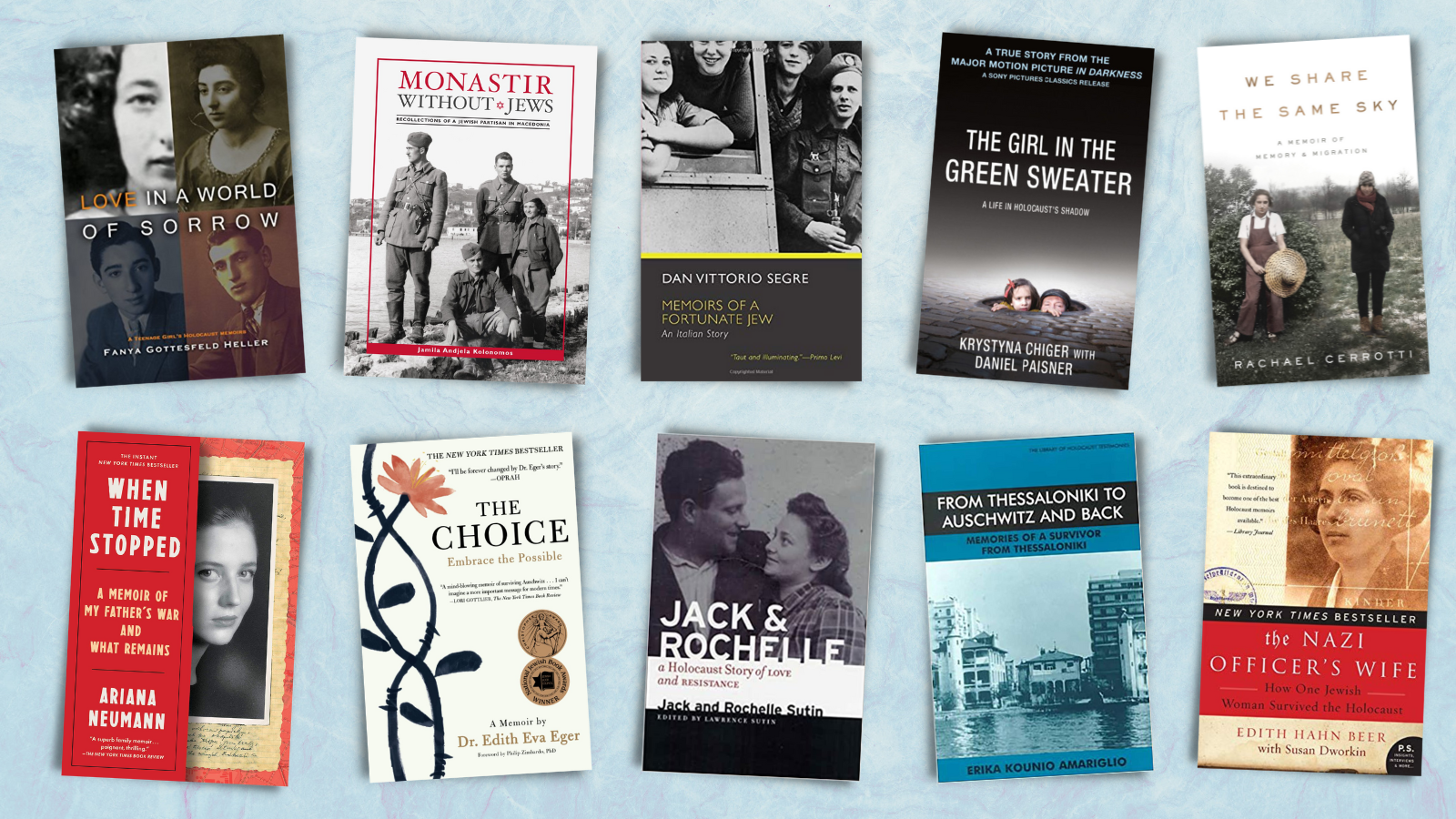 autobiography books on the holocaust