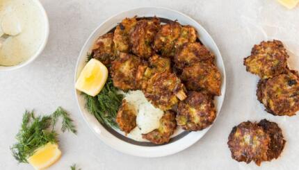 ktzitzot prasa sephardi leek patties recipe passover dish jewish main