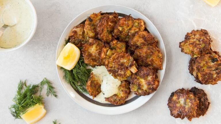 ktzitzot prasa sephardi leek patties recipe passover dish jewish main