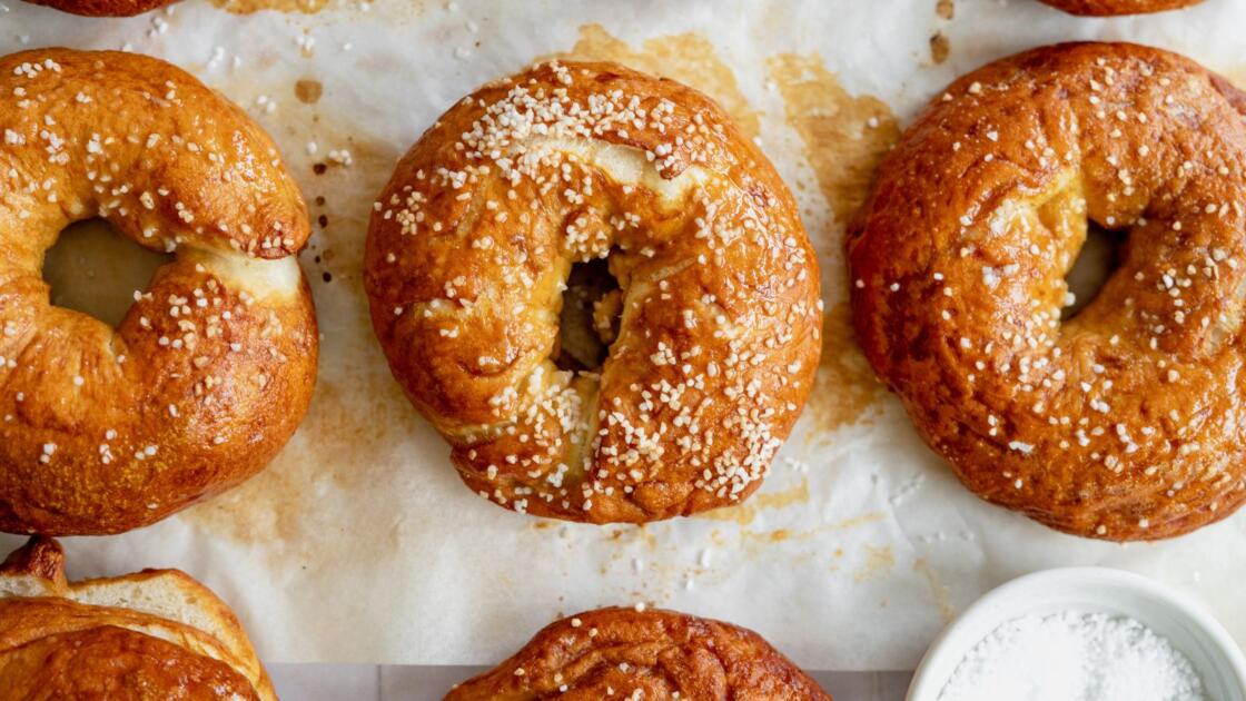 How to Make Pretzel Bagels | The Nosher