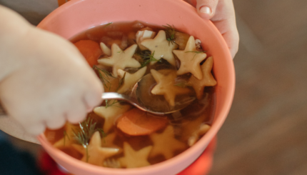 chicken soup and stars