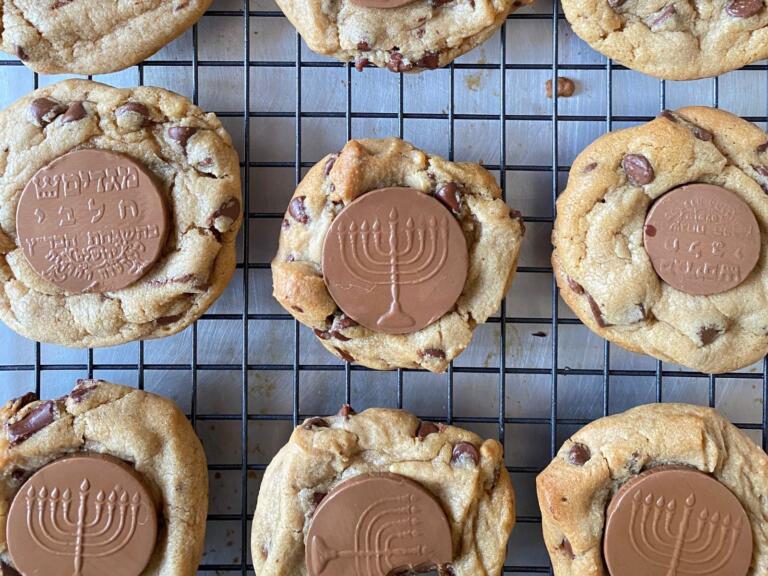 hanukkah gelt cookies