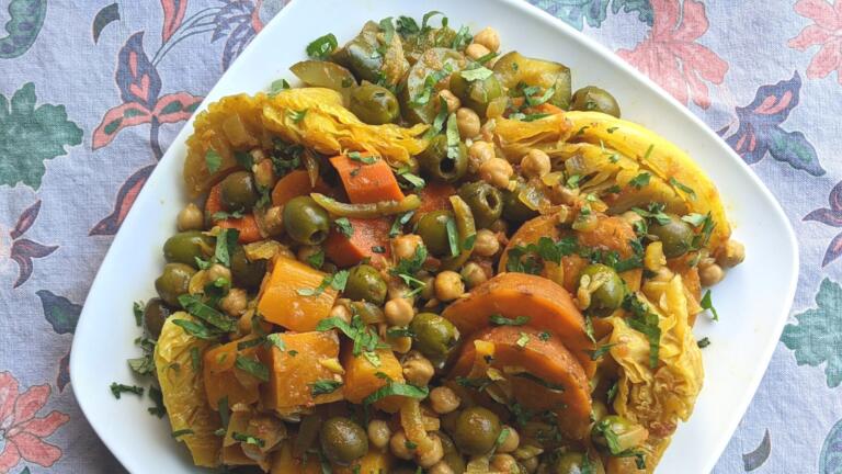 Moroccan Vegetable Tagine - Mrsfoodiemumma