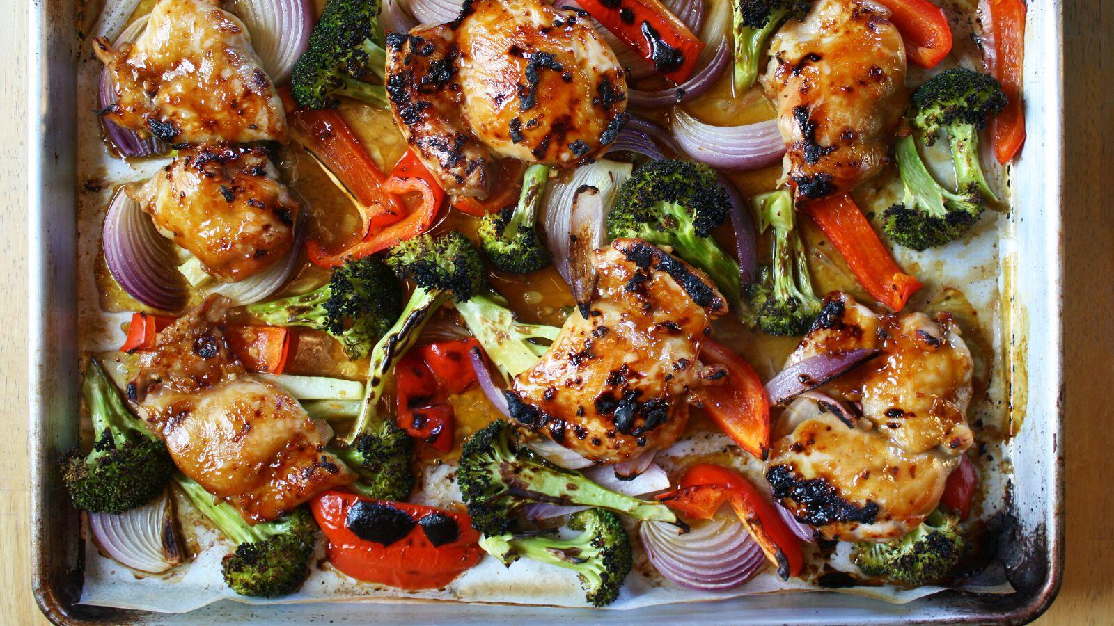 easy sheet pan chicken recipe shabbat chicken 