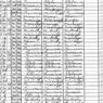 photograph of a page of census records from 1930