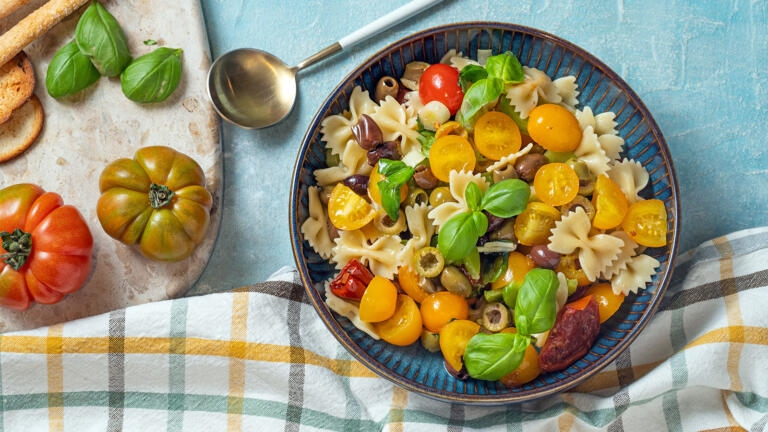 jewish history pasta salad