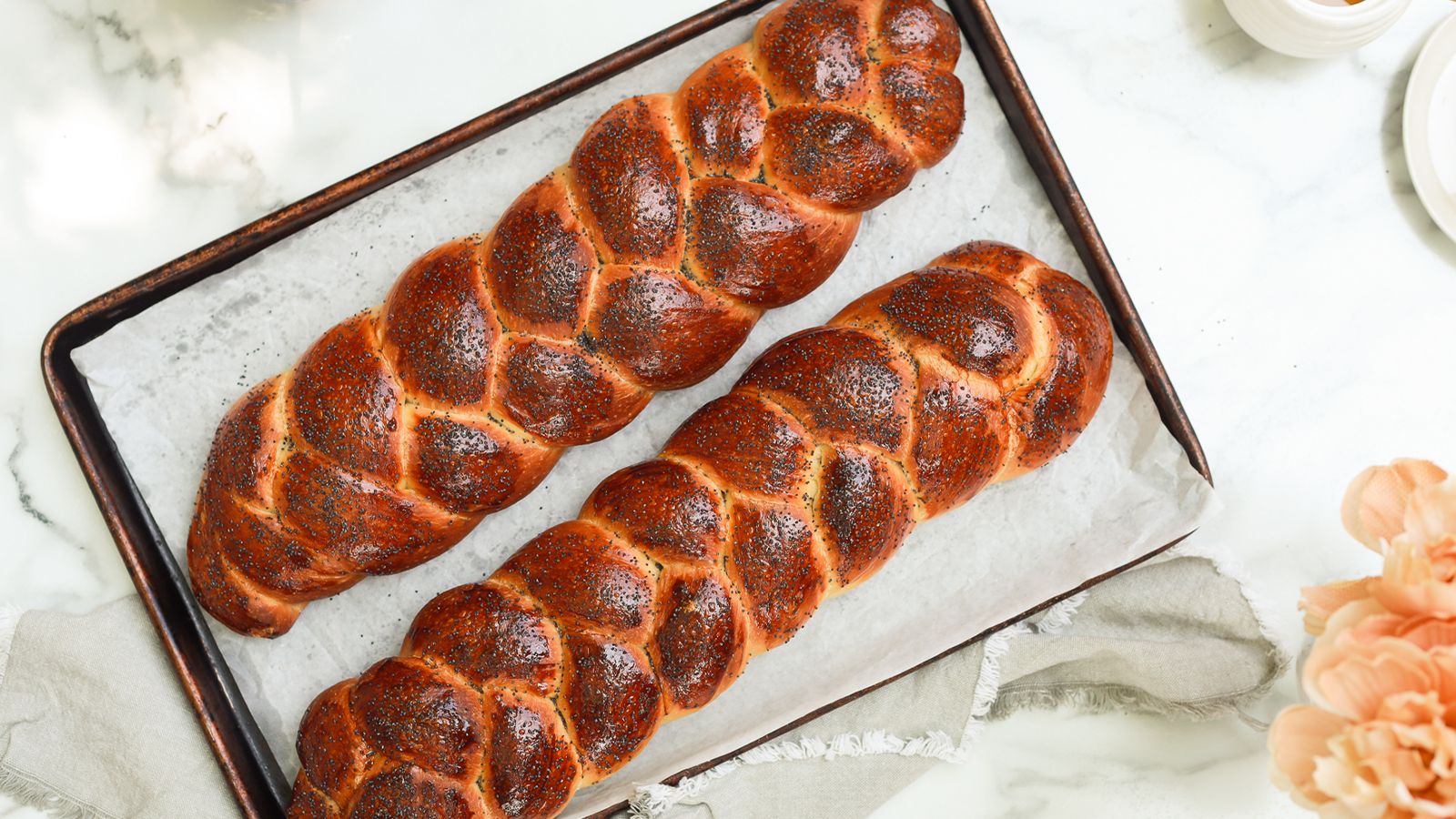 sourdough challah shabbat jewish bread recipe