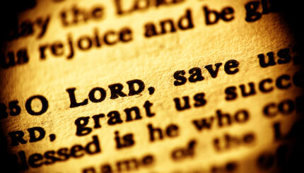 Lord save us (Psalm 118,25)