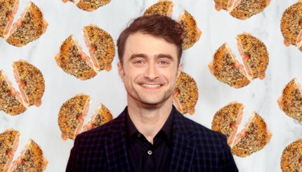 Daniel Radcliffe bagel