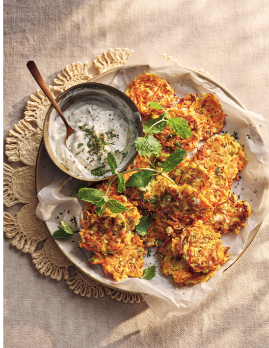 zucchini fritters hanukkah recipe