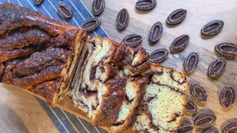 gluten free chocolate babka Jewish