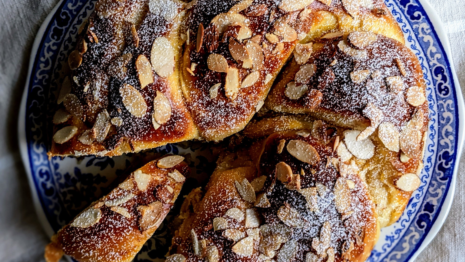 almond croissant challah recipe