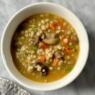 vegetarian mushroom barley soup