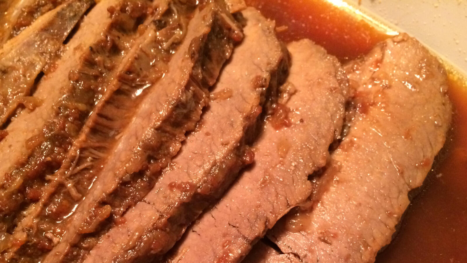 easy braised brisket recipe jewish main Rosh Hashanah New York